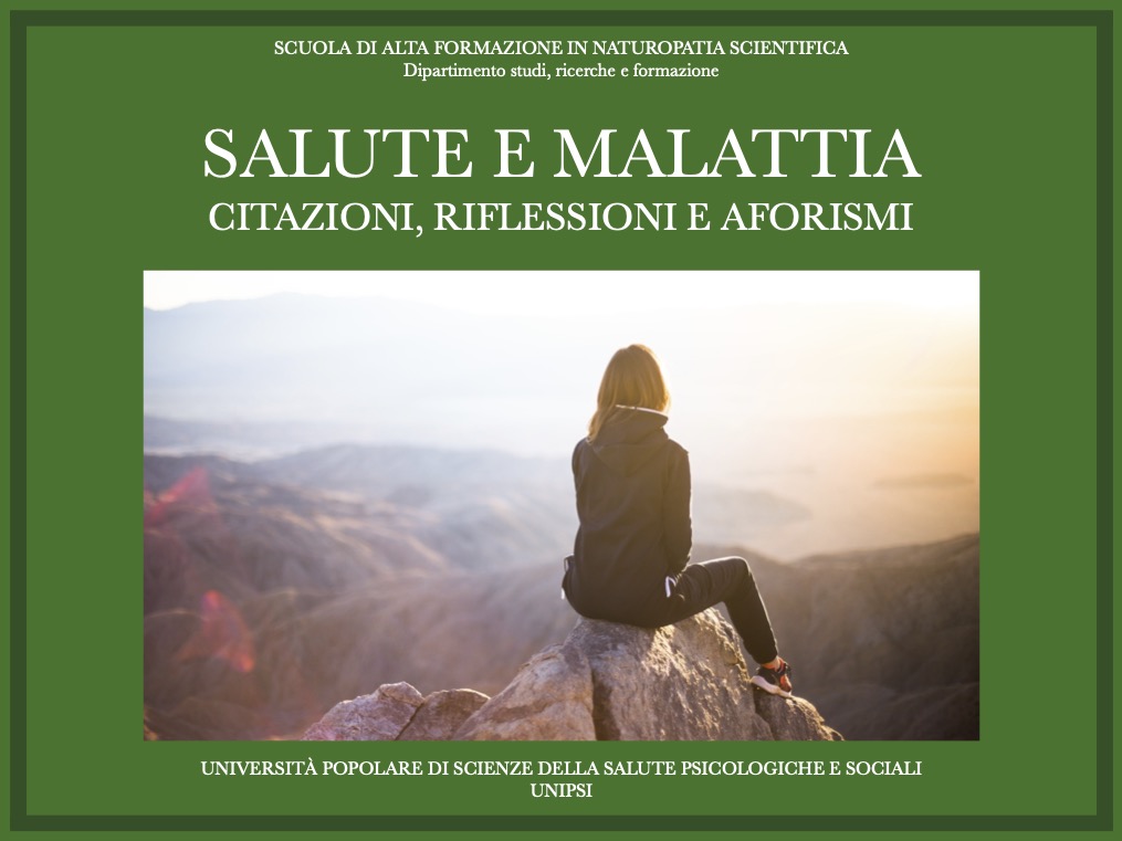 SALUTE E MALATTIA